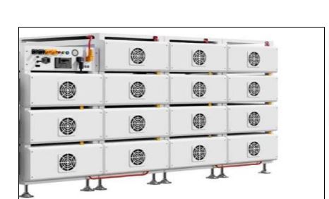 DEYE HIGH VOLTAGE LITHIUM BATTERY 768V 215kWh Battery Cluster