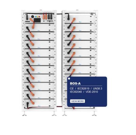 DEYE HIGH VOLTAGE LITHIUM BATTERY 00523 BOS-A 7.6KWH 160kwh